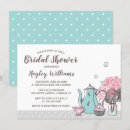 Search for 4x6 tea bridal shower invitations Floral