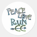 Search for peace and love stickers Colourful