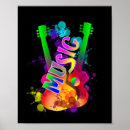 Recherche de peinture de guitare art Instruments de musique