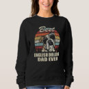 Recherche de english bulldog hoodies Papa
