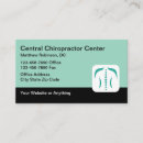 Recherche de chiropracties cartes visite Doctor