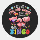Search for bingo game stickers Fun