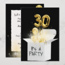 Search for balloons 30th birthday invitations Party