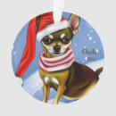 Search for santa hat ornaments Dog