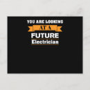 Recherche de un électricien cartes postales Drôle