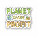 Search for sustainability stickers Save the planet