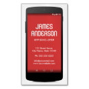 Search for software engineer business cards Coder