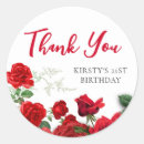 Search for romantic birthday stickers Elegant