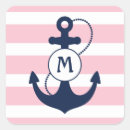 Search for nautical monogram stickers Initial