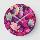 Search for autumn leaves clocks Vibrant