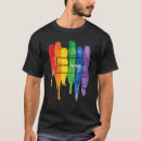 Search for rainbow paint tshirts Pride