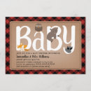 Recherche de buffalo plaid baby shower invitations Bébé
