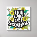 Search for you are my sunshine art Typography
