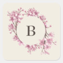 Search for pink cherry blossom wedding stickers Floral