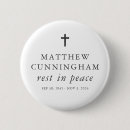 Search for rest in peace buttons In loving memory