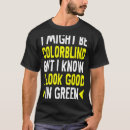 Recherche de coloris tshirts Vert