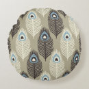 Recherche de plumes paon coussins Abstrait