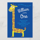 Search for giraffe 1st birthday invitations Kids