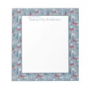 Recherche de renard blocsnotes Bleu