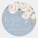 Search for white and blue baby shower stickers Spring summer fall winter