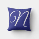 Search for initial pillows Blue