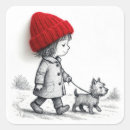 Search for red dog stickers Cute