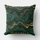 Search for dark green pillows Elegant