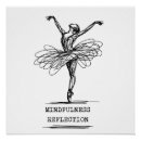 Recherche de mouvement de danse posters Ballerine