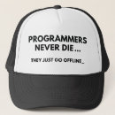 Recherche de programmeur casquettes Programmation