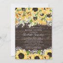Search for country bridal shower invitations Wood