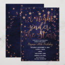 Search for purple night sky invitations Sixteen