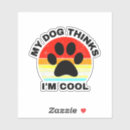 Recherche de pensée à vous autocollants Animal