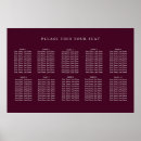 Recherche de purple wedding seating charts Moderne