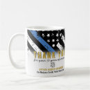 Search for thank you police mugs Law enforcement