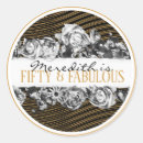 Search for fifty birthday stickers Luxury