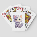 Search for cat cartoons playing cards Kitten