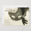 Search for masquerade wedding invitations Vintage