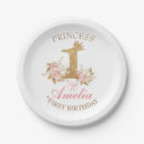 Search for crown plates Princess party