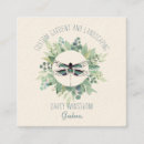 Recherche de lettrage main cartes visite Script