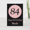 Search for 84th birthday cards Eighty fourth birthday