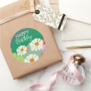 Search for artistic birthday stickers Colourful