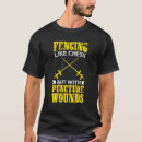Recherche de fencing tshirts Fencer