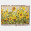 Search for sunflower blankets Vintage