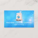 Search for washing laundry business cards Laundromat