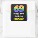 Search for 69 stickers Happy birthday