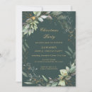 Search for floral christmas invitations Poinsettias