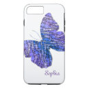Search for glitter butterfly iphone cases Blue