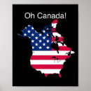 Search for map of canada posters America