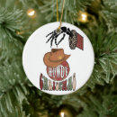 Search for cowgirl boots ornaments Country