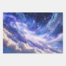 Search for cosmic wrapping paper Night